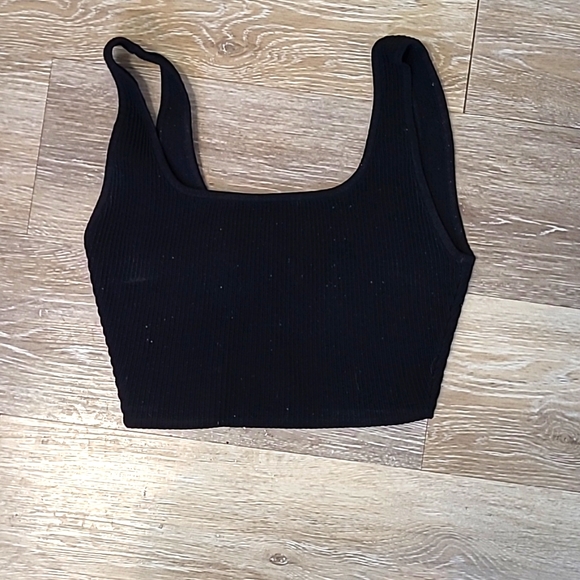 Babaton Sculpt Knit Square Neck Crop Tops Set of 2 - Picture 4 of 8